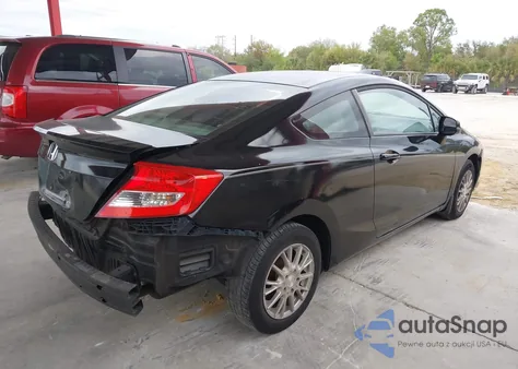 2012 Honda Civic Lx из США, поврежденный, VIN 2HGFG3B54CH513169